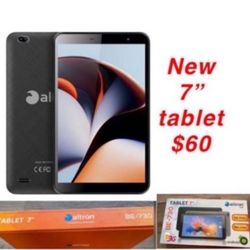 New 7” tablet black $60 cash only east palmdale