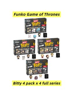 Funko Bitty Pop Game of Thrones 4 pack x4 full series