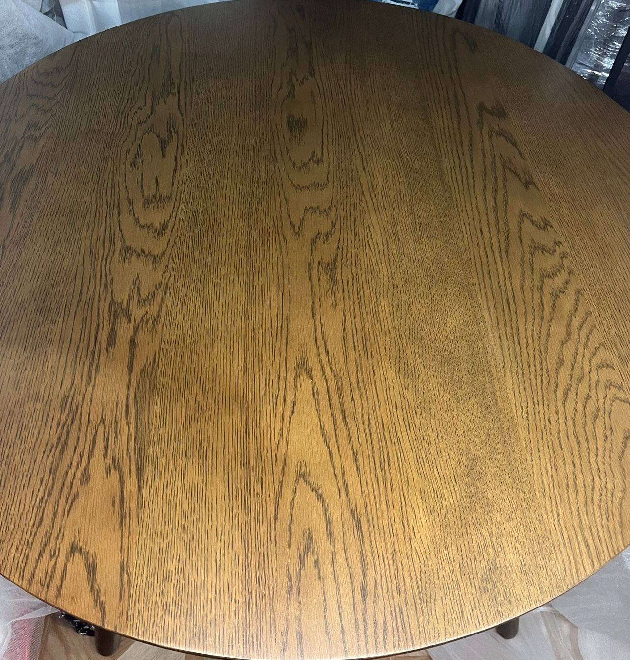 40 Inch Oak Round Table