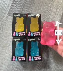 Gummy Bear Squishy (3 in)