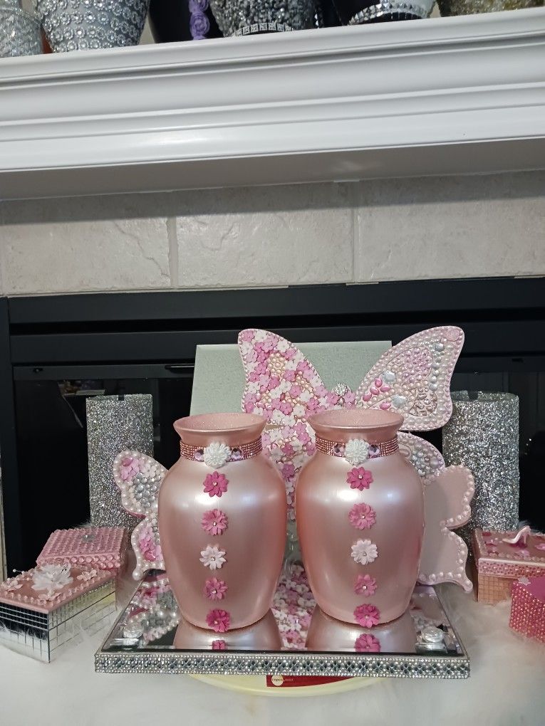 PINK COLLECTION...ONE PIECE OR ALL YOU DECIDE..DIFFERENT PRICES