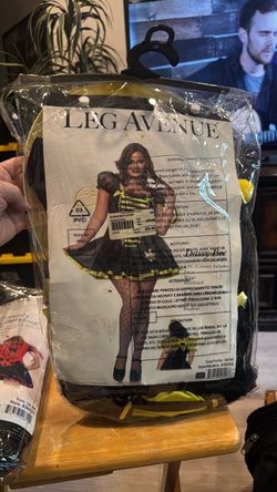 Leg Avenue Bumble Bee Halloween Costume 3X/4X
