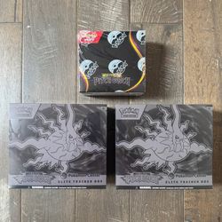 Pokemon Pitch Black Pokemon Center ETB & Booster Box