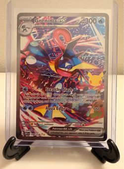 Greninja ex Pokémon Card 148/128 SIR - 30th Celebration
