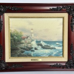 Thomas Kinkade “Beacon of Hope” painting 17.5”x14.5” Limited Edition