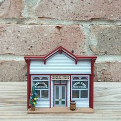 Vintage Hallmark Sarah, Plain, & Tall Collection "Mrs. Parkley's General Store" Small Replica Display 