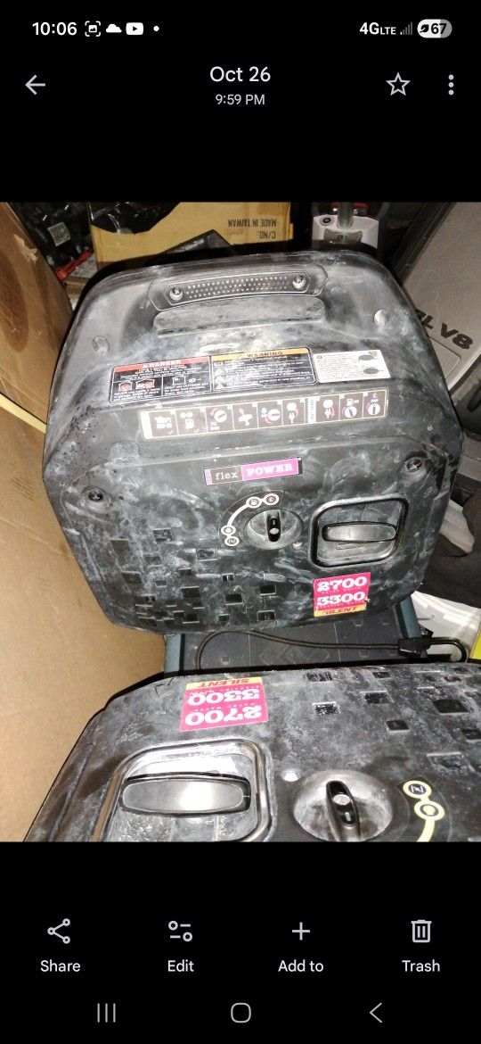 Flexpower Gas Generator 3700watt