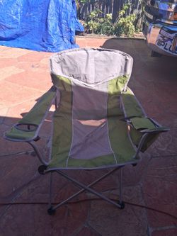 Folding Camping Chair with Cup Holder