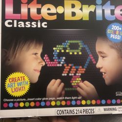 Lite Brite Game Boards