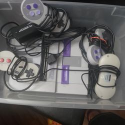 Nintendo. Snes And A Nes