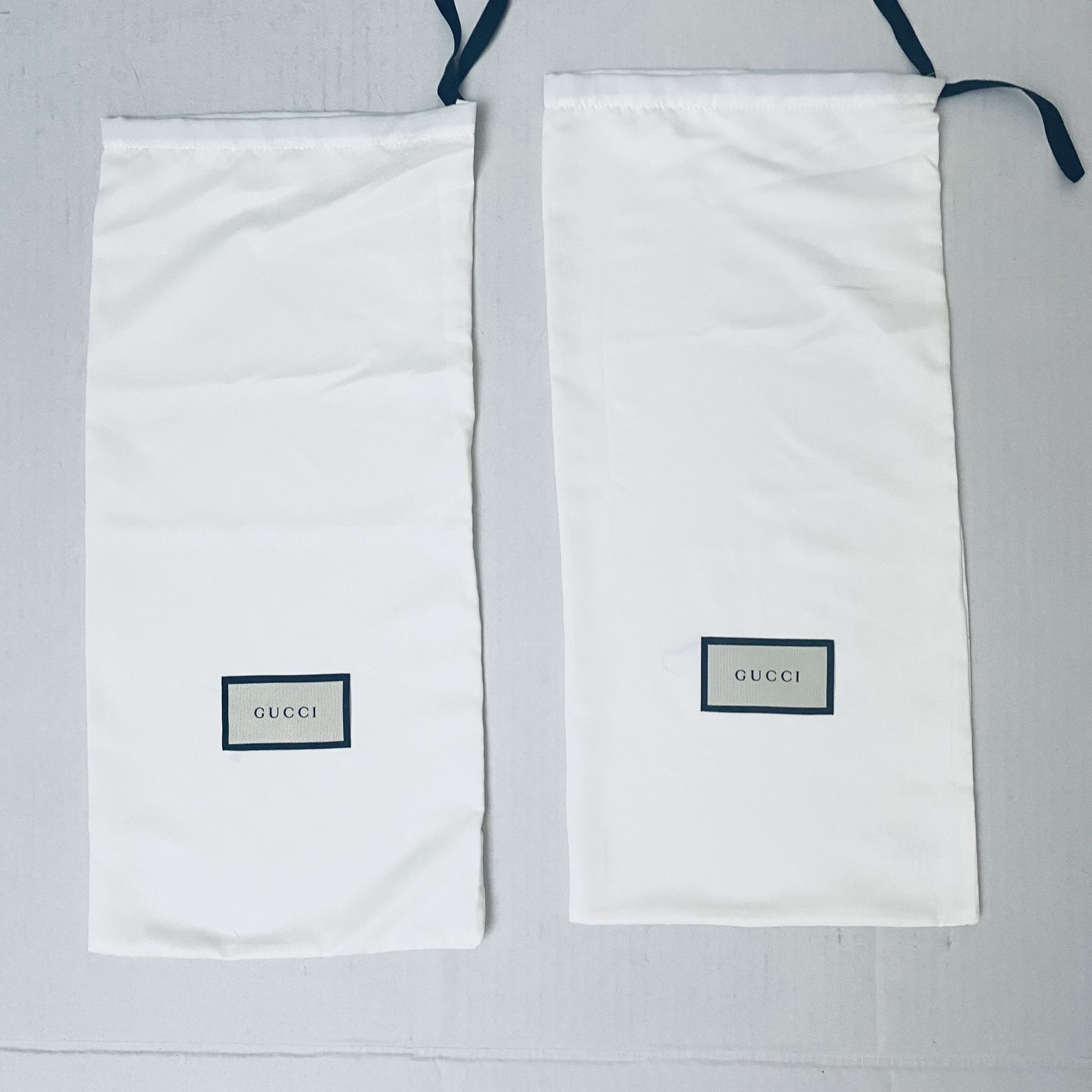 Gucci White Dust Bag