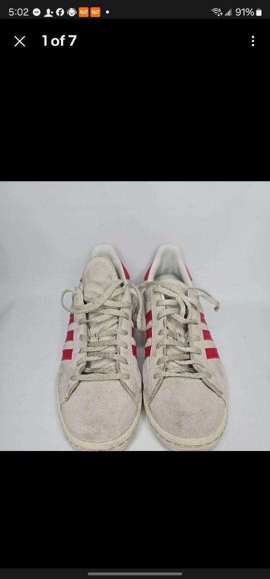 Adidas Hemp Original Superstar Shoes Men's  Size 10.5