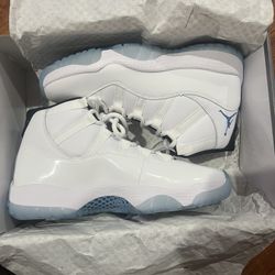 AIR JORDAN 11 Retro Legend Blue White Black Real Men’s size 9