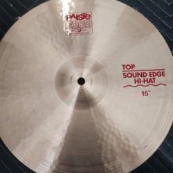 Paiste 15 Inch Single Hi Hats

