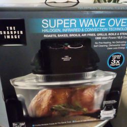 Sharper Image 8217 Super Wave Oven Halogen, Infrared & Convection Tech