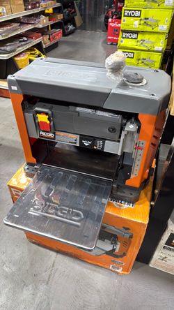 Ridgid surface planer