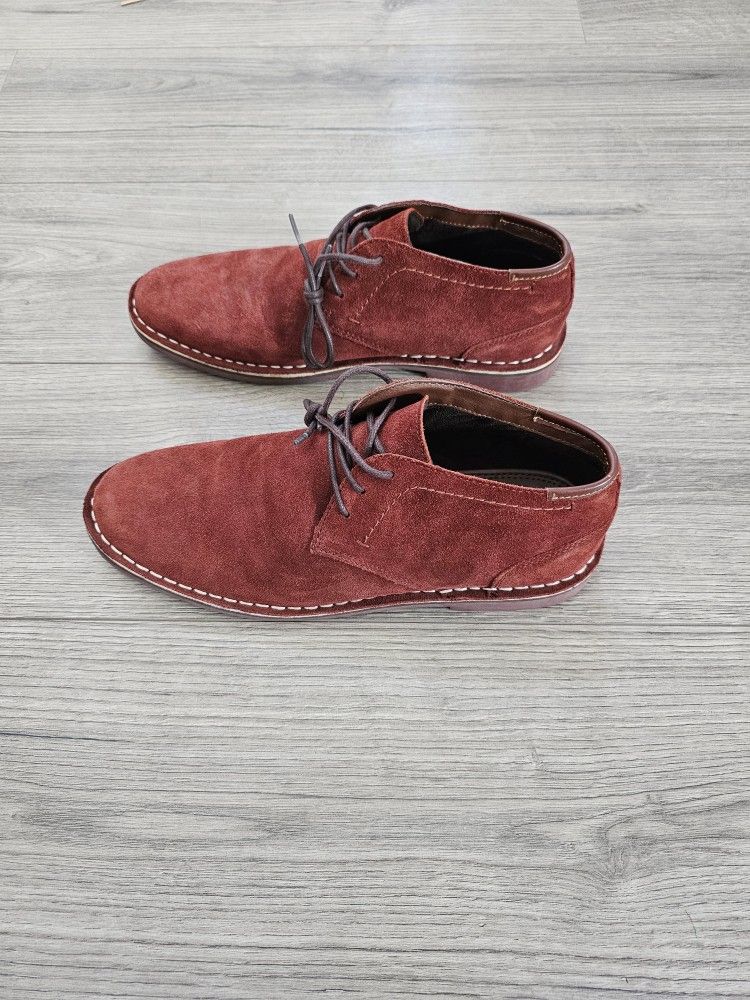 Kenneth Cole Suede Clay Brown Chukka Boots Mens Size 10 Kenneth Cole Reaction | Shoes | Kenneth Cole Suede Clay  main image 2