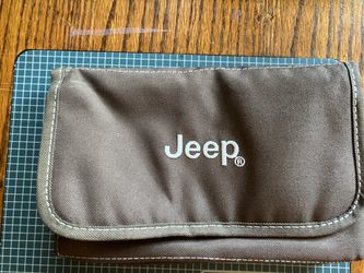 Jeep Branded pouch with Users Guides