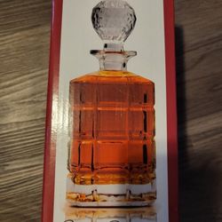 Crystal Glass Wine Bottle