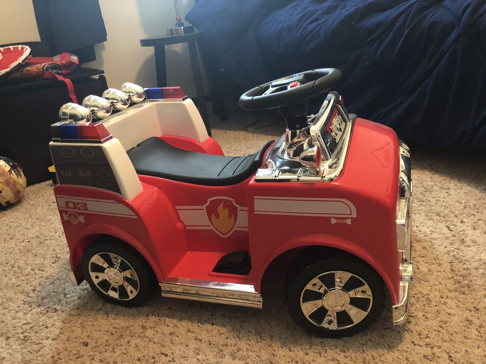 Paw Patrol 6Volt RideOn Fire Truck for Sale in Winter Park, FL OfferUp