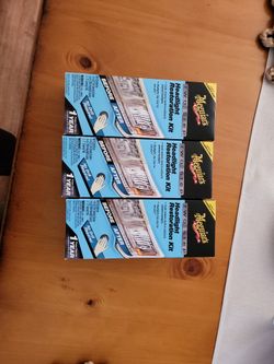 *Please Read Description* Meguiar's Two Step Headlight Restoration Kit