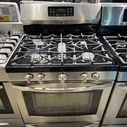 Kenmore Stainless steel 5 burner range stove 