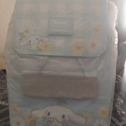 Loungefly Cinnamoroll Daisy Gingham Slouch Mini Backpack