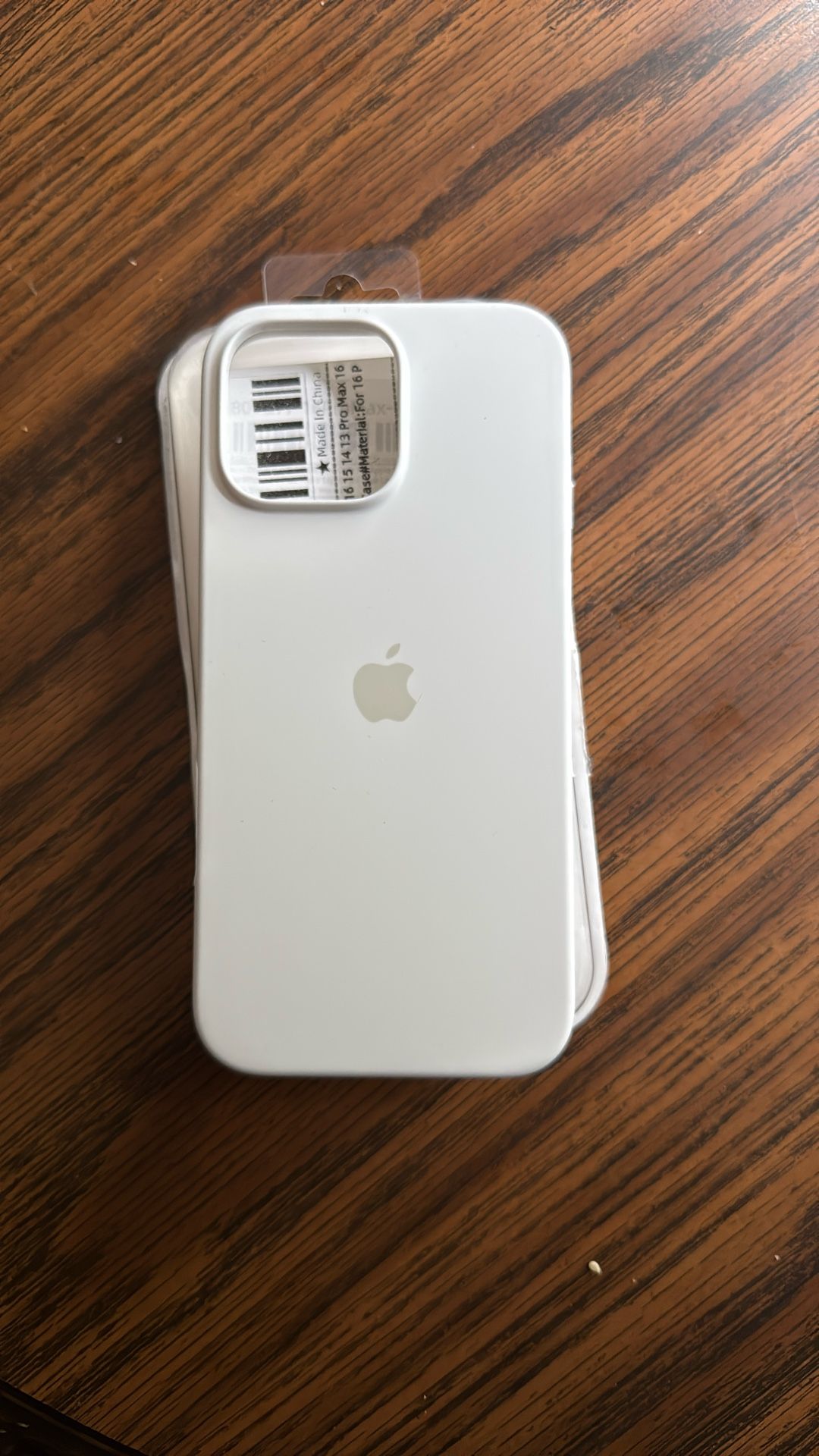 iPhone 16 Pro Max Silicone Case White