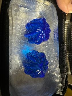 Glass Walnut Sensory/fidget/decorative piece