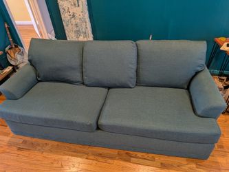 Large Teal Couch