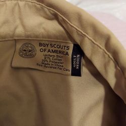 Boy scout shirt