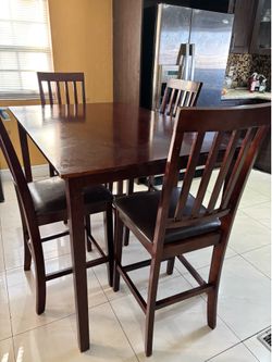 wooden table