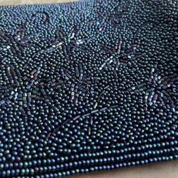 Vintage 50s 60s Beaded Wallet