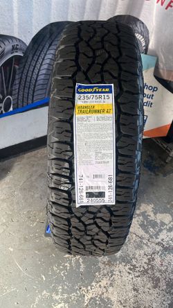 235/75R15 Goodyear Wrangler TrailRunner AT Tire with free Installation