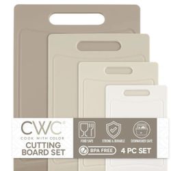 CWC 4 Piece Cutting Board