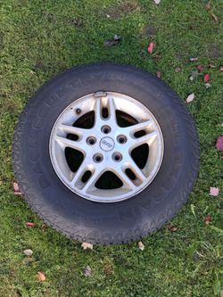Jeep Alloy Wheel with All-Terrain Tire 16 inch OBO on price