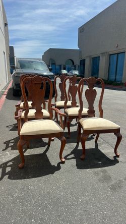 Dining table and chairs