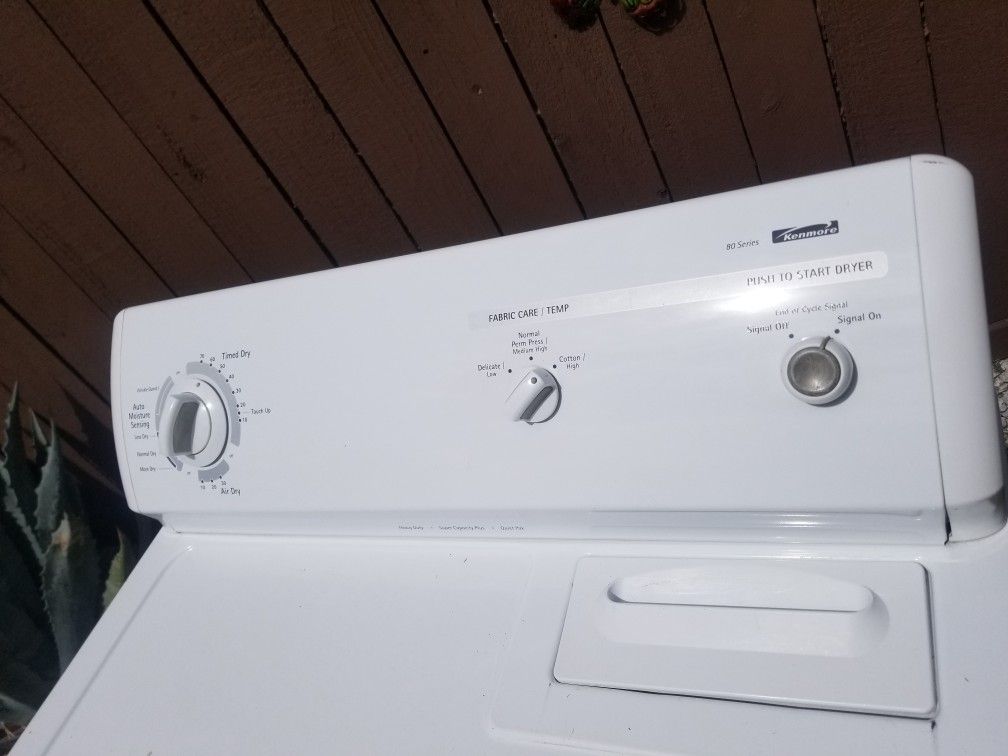 Kenmore electric dryer super capacity