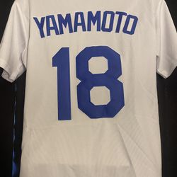 Women Yoshinobu Yamamoto #18 Los Angeles Dodgers Nike White Jersey Medium Large Xlarge 2xl 3xl