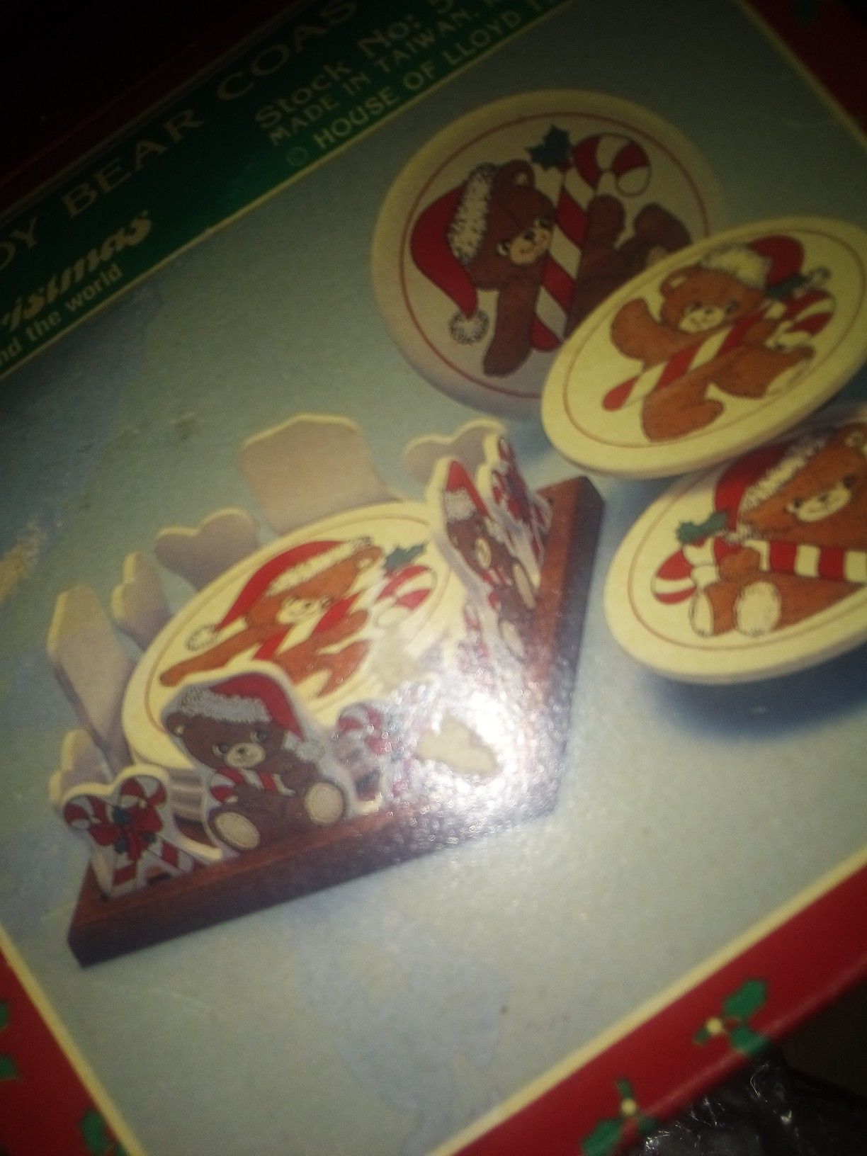 Holiday Coasters set. $5