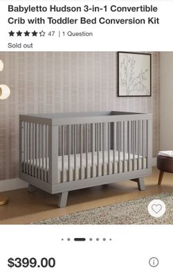 Babyletto Hudson 3 in 1 crib