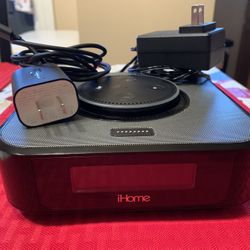 Echo by Amazon with iHome external speaker