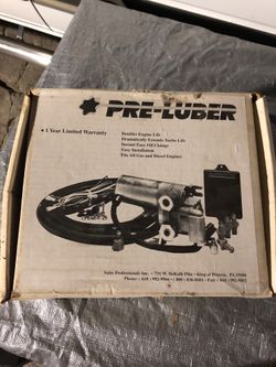 Pre-Luber