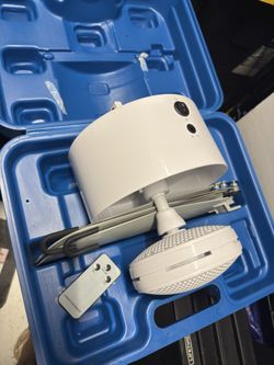 Canopy Fan Portable, Rechargeable Ceiling Fan for Canopies, Gazebos, Pergolas + more! 6-Hour Run Time, 31”