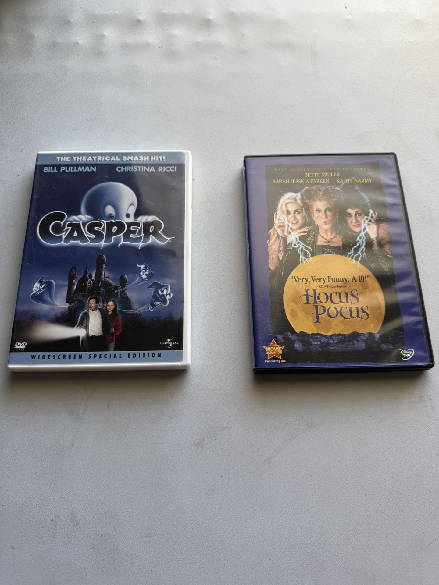 Hocus Pocus And Casper DVD