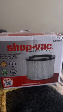 Shop vac filter