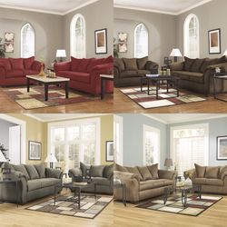 New Sofa Love Set By Ashley Furniture
