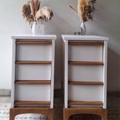 Pair Of Nightstands/ Side Tables 
