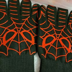 BBQ Grill Gloves,Heat Resistant Grill Gloves