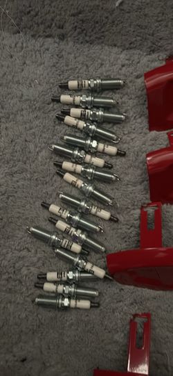 Brakes, spark plugs and caliper covers. $360 /obo
